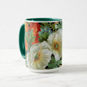 papavers en korenbloemen Bloemen Bloemen Mok (Voorkant links)