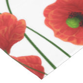 Papavers en mazen tafelkleed (Gekanteld)