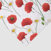 Papavers en mazen tissuepapier (Detail)