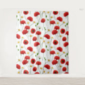 Papavers en mazen wandkleed (Voorkant)