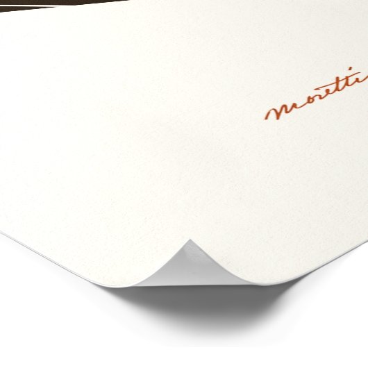 Papavers en patronen poster (Hoek)