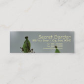 Papavers en schaduwen (5) mini visitekaartje (Voorkant)