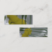 Papavers en schaduwen (8) mini visitekaartje (Voorkant / Achterkant)