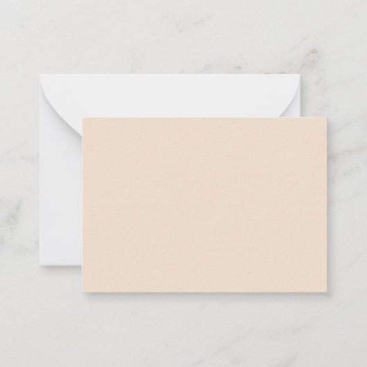 Papavers en Wildbloemen Bruiloft RSVP Notitiekaartje (Achterkant)