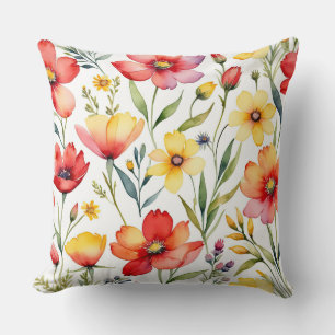Papavers en wilde bloemen kussen