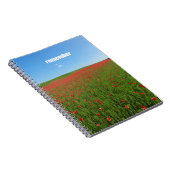Papavers herinneren zich notitieboek (Rechterzijde)