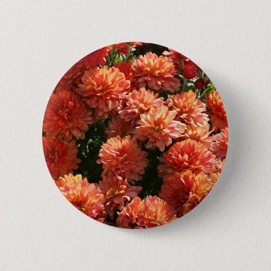 Papavers I Ronde Button 5,7 Cm (Voorkant)