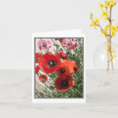 Papavers II van Georgetown Kaart (Gele Bloem)