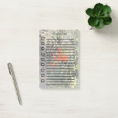 papavers in bloem-kleverige noten post-it® notes (Kantoor)