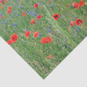 Papavers in een Cornfield Tissuepapier (Detail)
