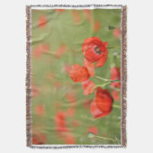 Papavers in een deken van een papaverveld (Voorkant Verticaal)