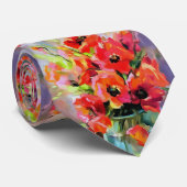 papavers in een glazen vet stropdas (Opgerold)