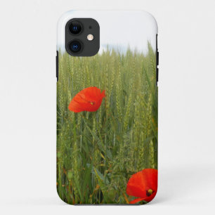 Papavers in een Hoesje van het Gebied van de Tarwe