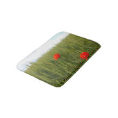 Papavers in een Wheat Field Bath Mat (Gekanteld)