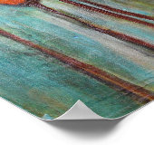 Papavers in Herfst Poster (Hoek)