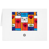 Papavers in kleurrijke dozen (Achterkant Horizontaal)