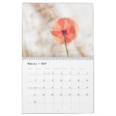 Papavers in mijn papavertuin - ventilatorkalender kalender (Feb 2027)
