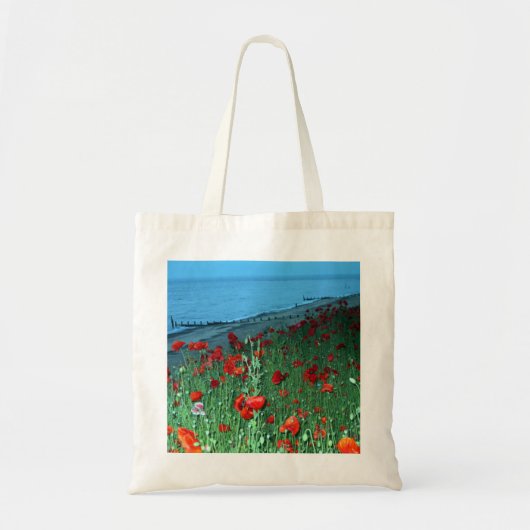 Papavers in Southwold Tote Bag (Voorkant)