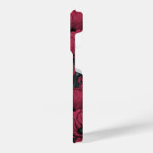 Papavers in Viva Magenta iPhone Hoesje (Linkerkant)