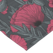 Papavers in Viva Magenta Tafelkleed (Gekanteld)