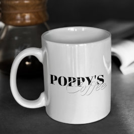Papavers koffie koffiemok