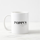 Papavers koffie koffiemok (Links)