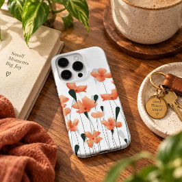Papavers & Licht Botanische Hoes voor Telefoon iPhone 16 Pro Hoesje