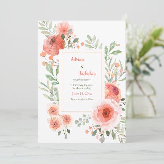 Papavers Lijst Opslaan Datum bekendmaking Aankondiging (Staand voorkant)