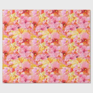 Papavers op Papavers Inpakpapier