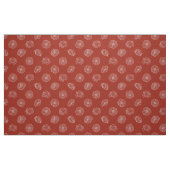 Papavers op rode stof (Fat Quarter)