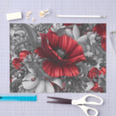 Papavers Pop Tissuepapier (Craft)