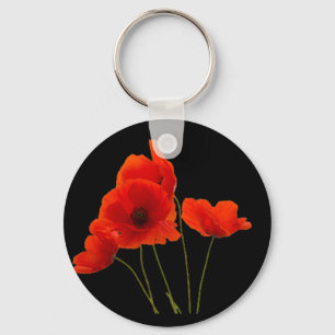 "Papavers" Sleutelhanger
