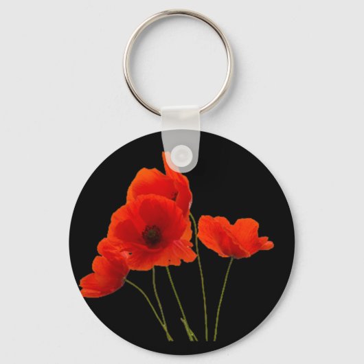 "Papavers" Sleutelhanger (Voorkant)