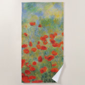 Papavers - strandlaken (Voorkant)