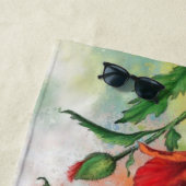 Papavers strandlaken papaver bloemen (In situ)