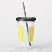 Papavers tekenen acryl drinkbeker (Links)