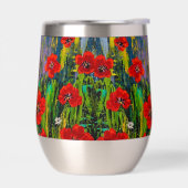 Papavers thermische tumbler warm of koud (Links)