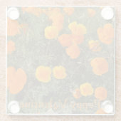 Papavers Valentijn Onderzetter (Achterkant)