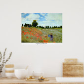 Papavers van Claude Monet Poster (Keuken)