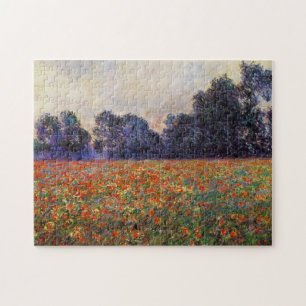 Papavers van Giverny Monet Fine Art Legpuzzel