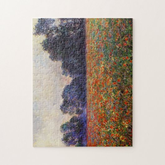 Papavers van Giverny Monet Fine Art Legpuzzel (Verticaal)