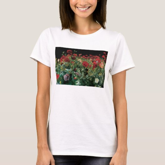 Papavers van John Singer Sargent,  bloemen T-shirt (Voorkant)