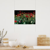 Papavers van John Singer Sargent, Oude Bloemen Poster (Keuken)