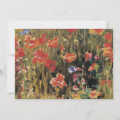 Papavers van Robert Vonnoh, impressionisme (Voorkant)