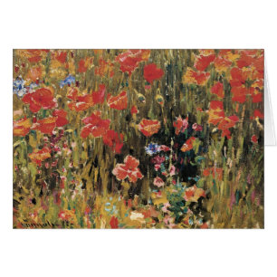 Papavers van Robert Vonnoh,  impressionisme