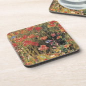 Papavers van Robert Vonnoh, impressionisme Bier Onderzetter (Linkerzijde)