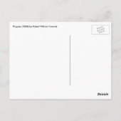 Papavers van Robert Vonnoh,  impressionisme Briefkaart (Achterkant)