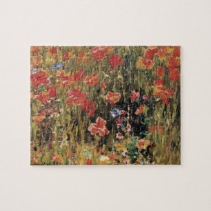 Papavers van Robert Vonnoh,  impressionisme Legpuzzel