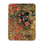 Papavers van Robert Vonnoh,  impressionisme Magneet (Verticaal)