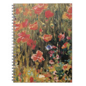 Papavers van Robert Vonnoh,  impressionisme Notitieboek (Voorkant)